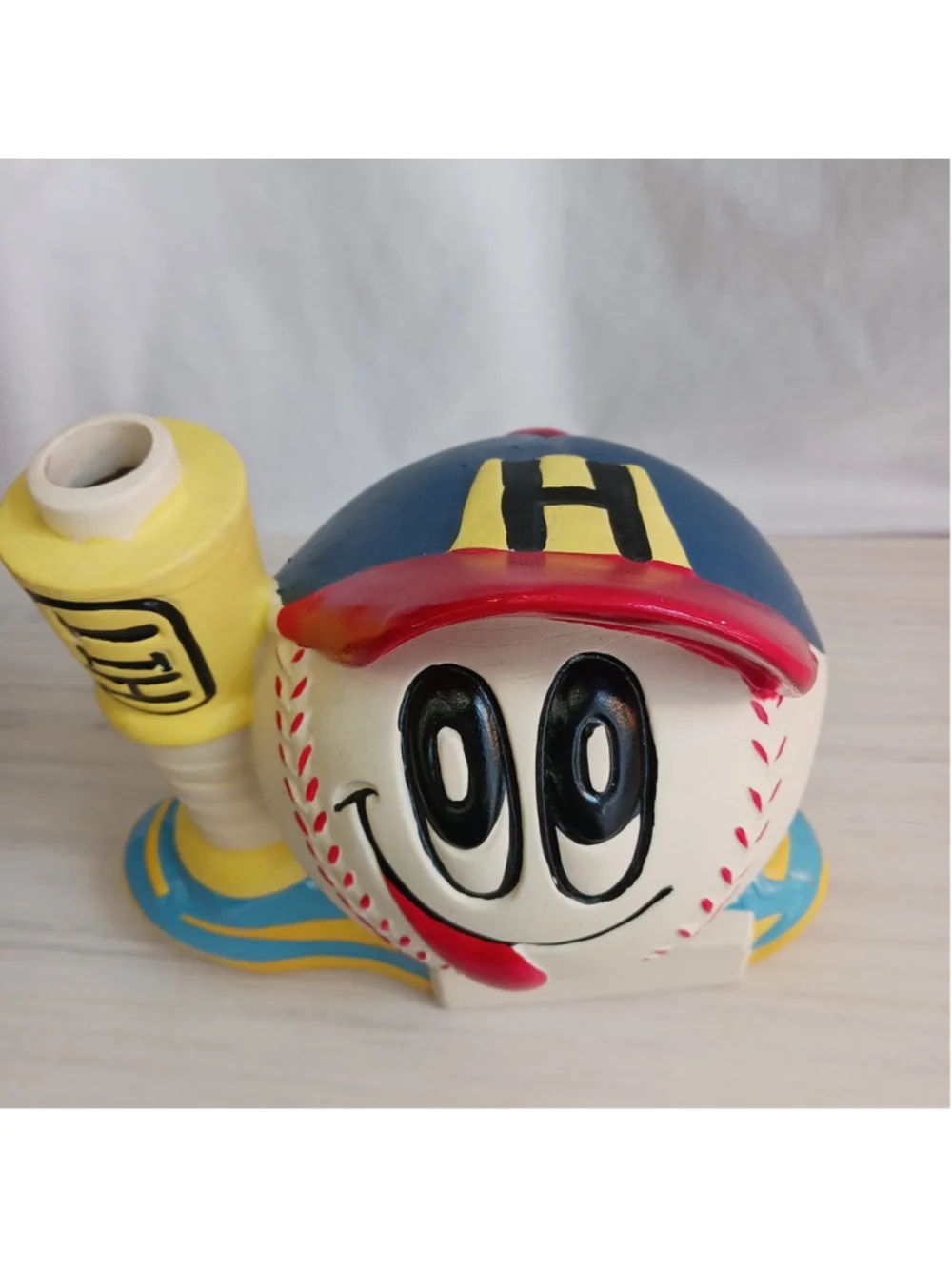 1977 Trojan Sports Homer N Slugger Decanter Baseball Decor HD4829